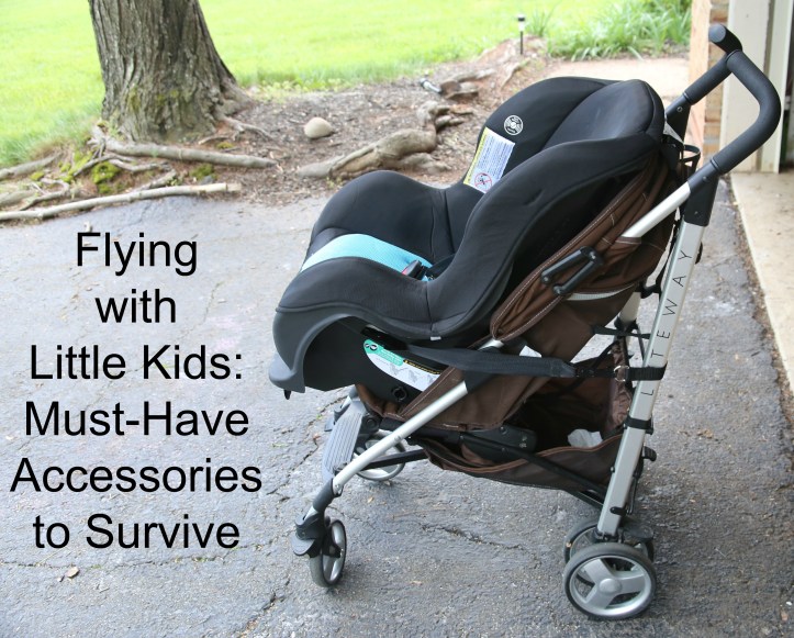Flying with Little Kids: Must have accessories and tips at www.carriereedtravels.com