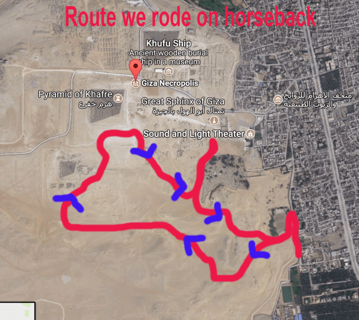 Pyramids of Giza on Horseback with Kids | www.carriereedtravels.com