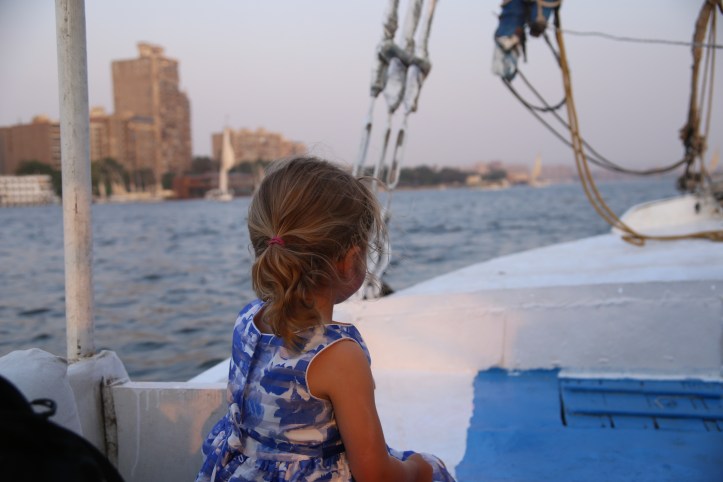 Sailing on the Nile in Felucca with Kids | www.carriereedtravels.com