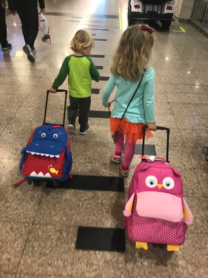 Surviving Short Flights with Toddlers