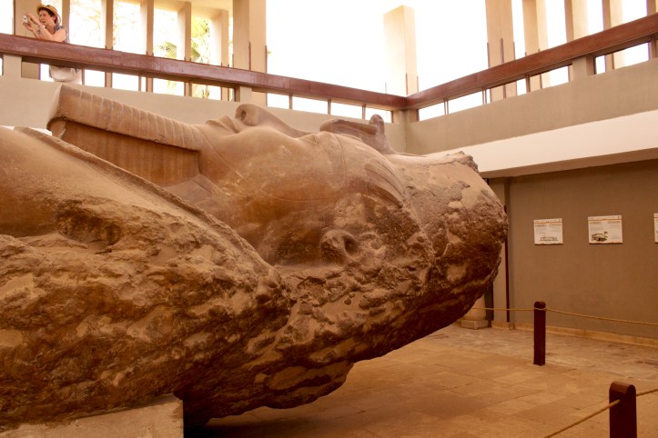 Guide to Open Air Museum at Memphis, Egypt with Kids | www.carriereedtravels.com