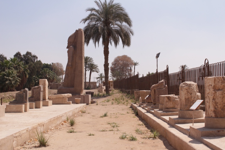 Guide to Open Air Museum at Memphis, Egypt with Kids | www.carriereedtravels.com