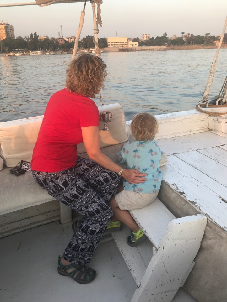 Sunset Felucca Sails on the Nile with Kids |www.carriereedtravels.com