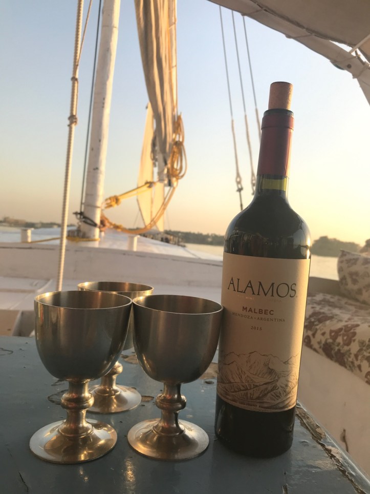 Sunset Felucca Sails on the Nile with Kids |www.carriereedtravels.com