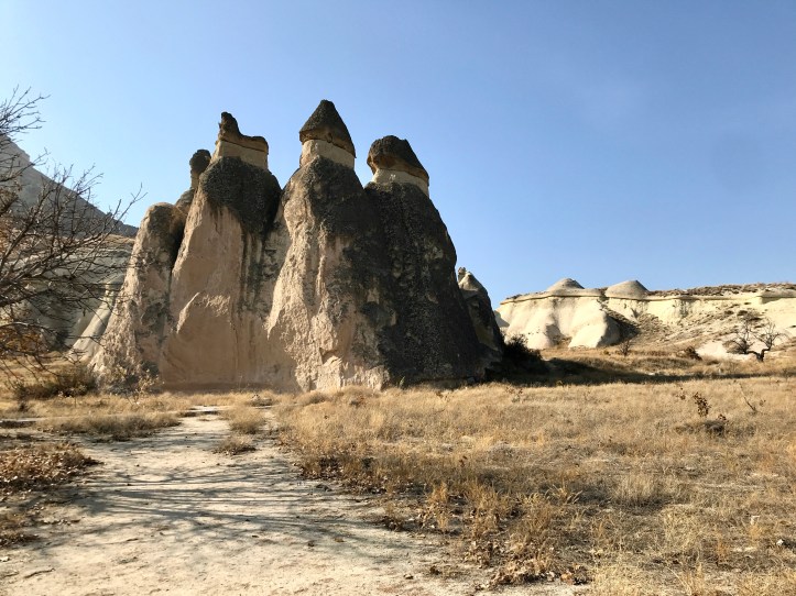 Guide to Göreme, Turkey and Cappadocia with Kids: Fairy Chimneys (Paşabağları Müze ve Örenyeri) | www.carriereedtravels.com