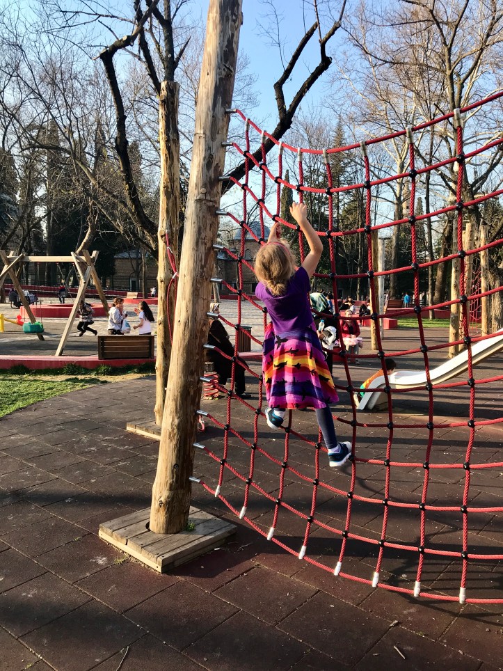 Bursa, Turkey-Muradiye Complex with Kids | www.carriereedtravels.com