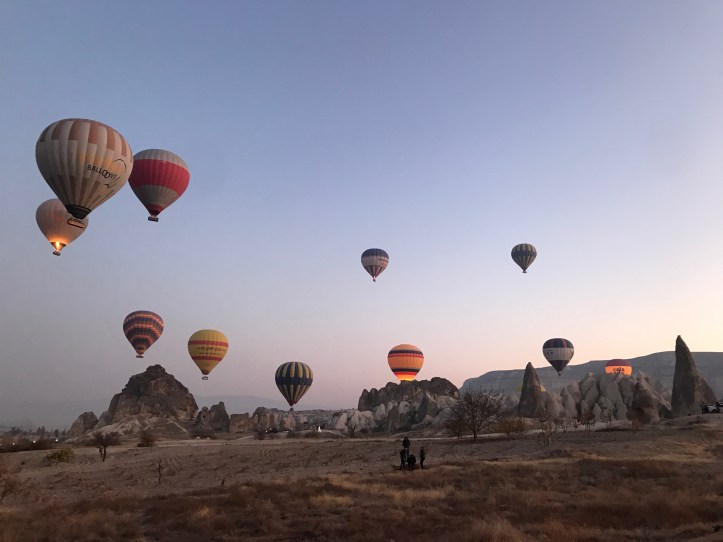 Guide to Göreme, Turkey and Cappadocia with Kids: Sunrise Hot Air Balloon Chasing | www.carriereedtravels.com